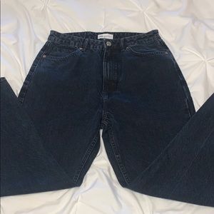 Black Zara Mom Jeans Size 10